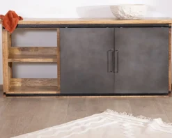 Meuble House Meuble de salle de bain "Caractère" 180 cm 2 vasques Sale