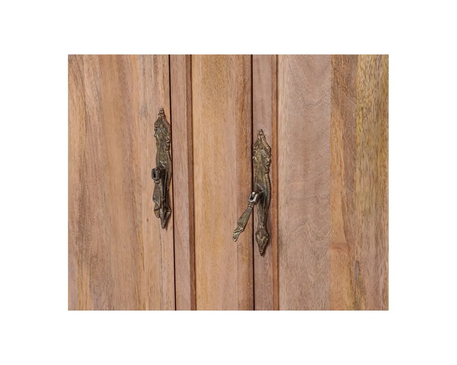 Meuble House Meuble de salle de bain deux vasques bois et quartz 150cm "Églantine"