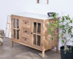 Meuble House Meuble de salle de bain simple vasque 120 cm