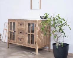 Meuble House Meuble de salle de bain simple vasque 120 cm