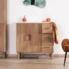 Meuble House Meuble simple vasque 90 cm "Malova" en manguier massif style vintage chic Discount