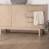 Meuble House Meuble sous vasque 140 cm en manguier blanchi avec portes et tiroirs "Kahiko" Hot