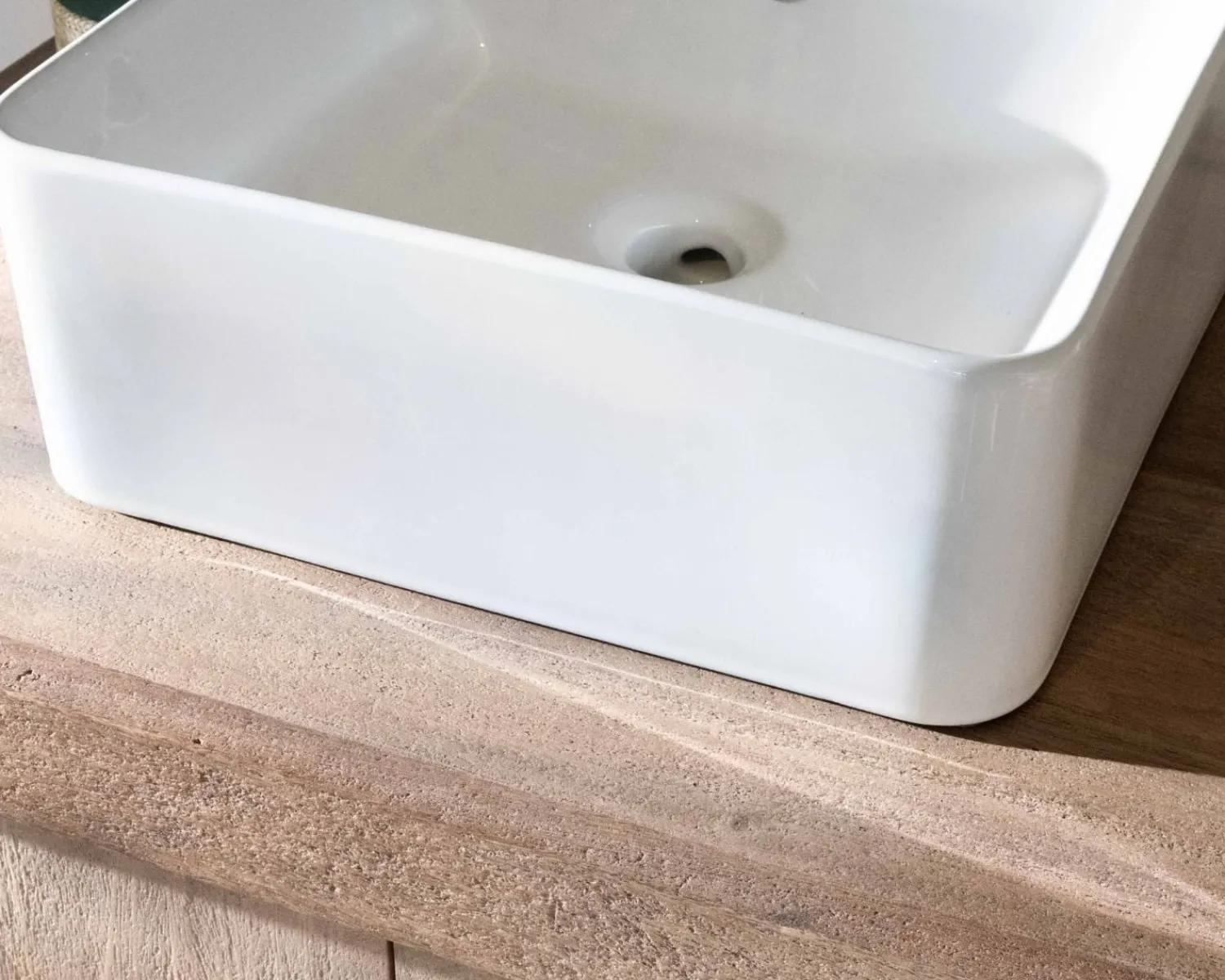 Meuble House Meuble sous vasque simple en manguier massif 80cm 2 portes "Maestro" Clearance