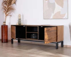 Meuble House Meuble télé 175 cm bicolore contemporain
