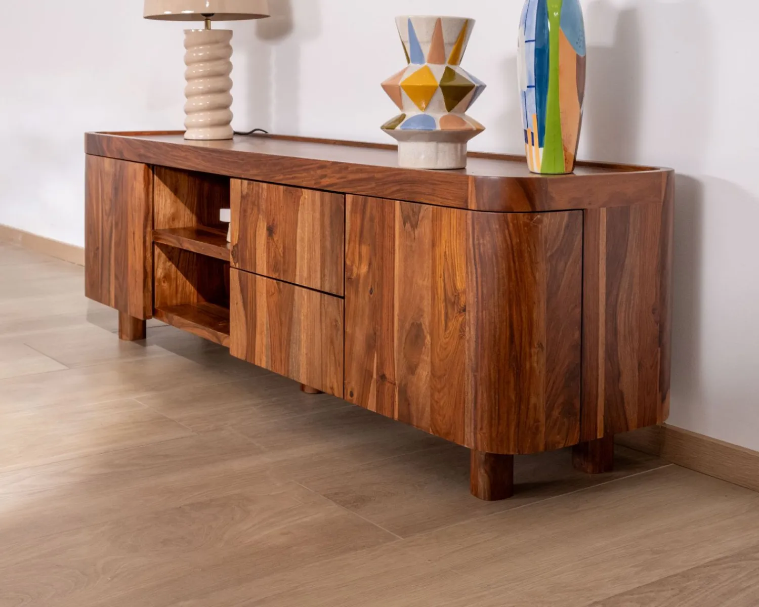 Meuble House Meuble télé en palissandre "Rosewood" 160 cm Hot