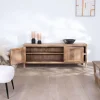 Meuble House Meuble TV 160 cm en manguier "Maestro" avec double porte Clearance