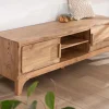 Meuble House Meuble TV 160 cm style zen en acacia "Melody" Hot