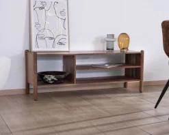 Meuble House Meuble TV esprit japandi