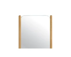 Meuble House Miroir avec encadrement en chêne huilé design épuré