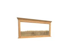 Meuble House Miroir chêne massif "Antique" 186x102cm Outlet