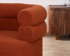 Meuble House Petite chauffeuse enveloppante design vintage 