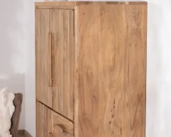 Meuble House Petit vaisselier bas style scandinave en acacia