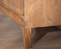 Meuble House Petit vaisselier bas style scandinave en acacia