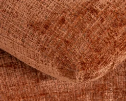 Meuble House Pouf 3 niveaux pivotants design organique en tissu tramé cuivré « Flow » esprit rétro chic Sale