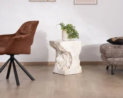 Meuble House Sellette design minéral naturel "Tinos" en oxyde de magnésium Discount