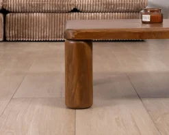 Meuble House Table basse design épuré avec pieds ronds 