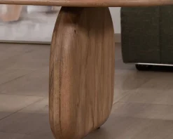 Meuble House Table basse design épuré en manguier 