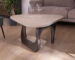 Meuble House Table basse en manguier massif plateau triangulaire