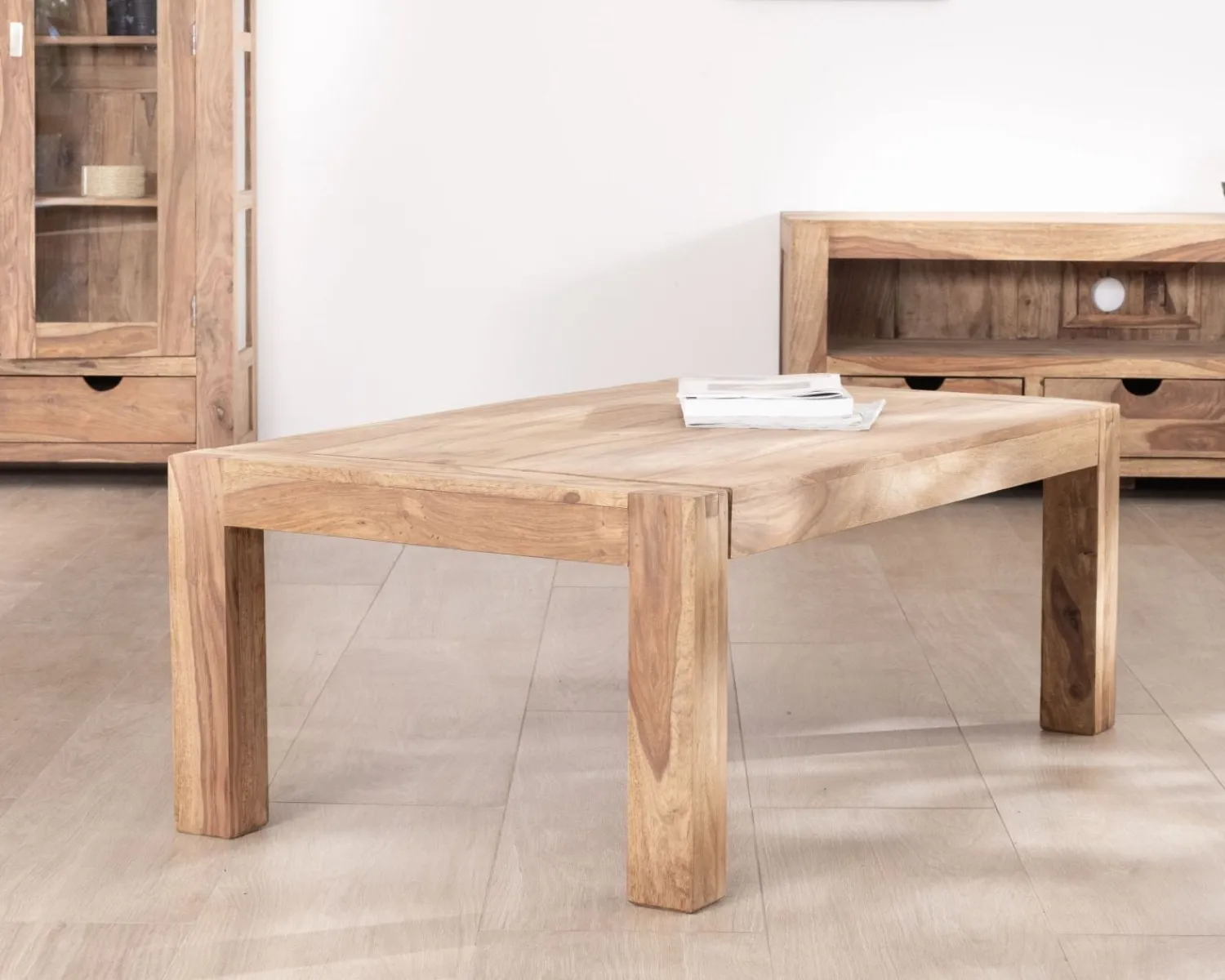 Meuble House Table basse en palissandre "Kalanohé" 120 cm