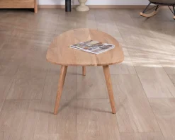 Meuble House Table basse forme bateau style scandinave