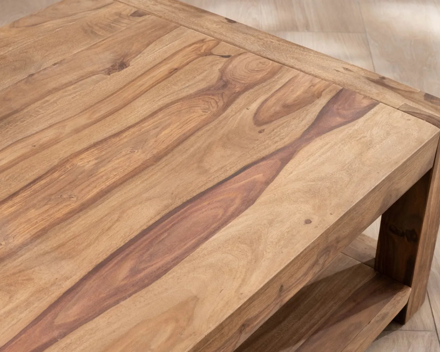 Meuble House Table basse rectangle à double plateau "Kalanohé" en palissandre Sale