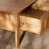 Meuble House Table basse rectangulaire esprit zen en manguier naturel "Sicaly" New