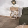 Meuble House Table de chevet style épuré et rétro en manguier "Loopie" Sale