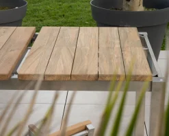 Meuble House Table de jardin extensible 160 à 220 cm design contemporain 