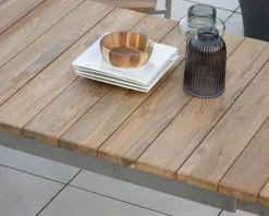 Meuble House Table de jardin extensible 160 à 220 cm design contemporain 