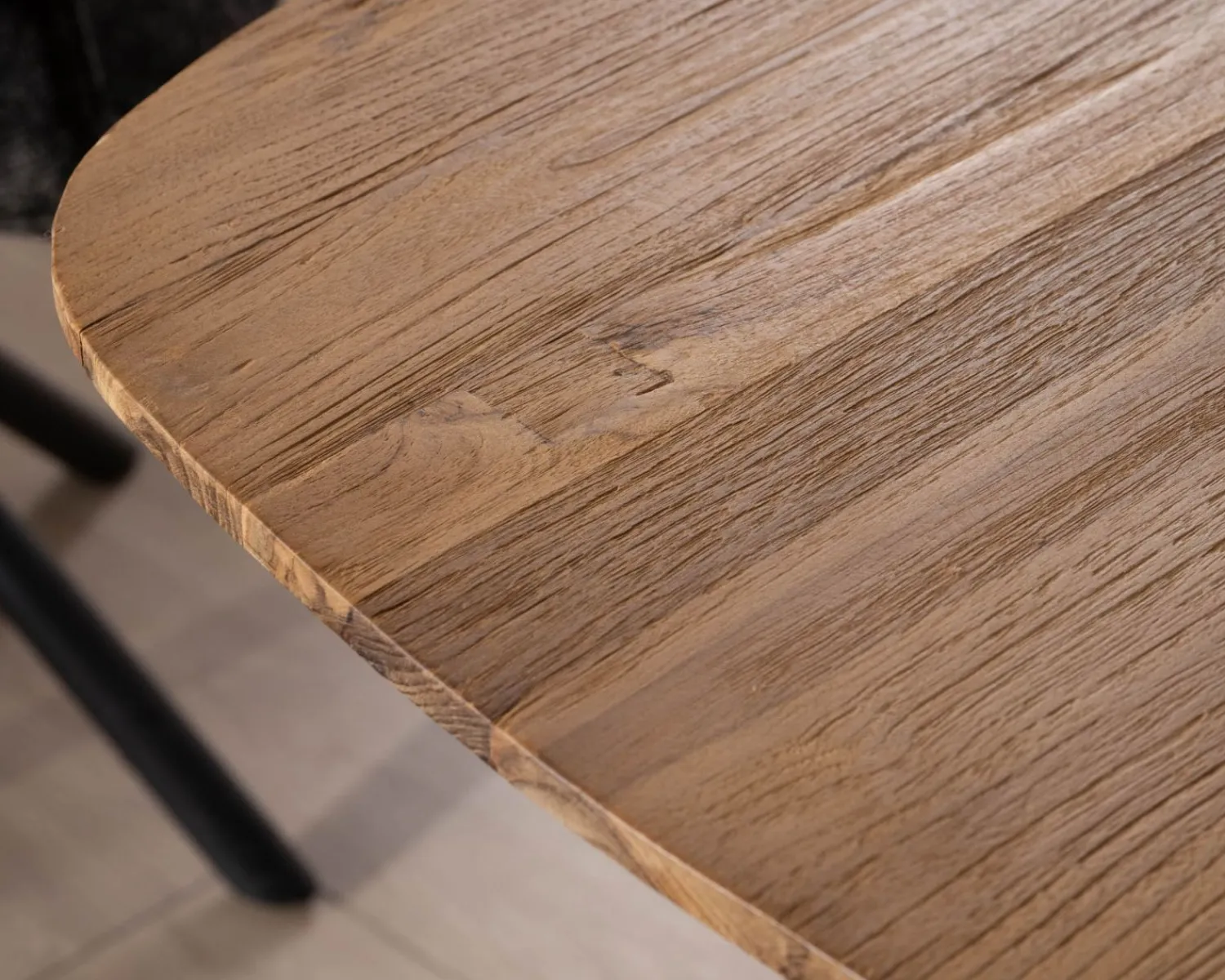 Meuble House Table de repas bateau en teck recyclé et pieds mikado "Bahia" 200 cm Online