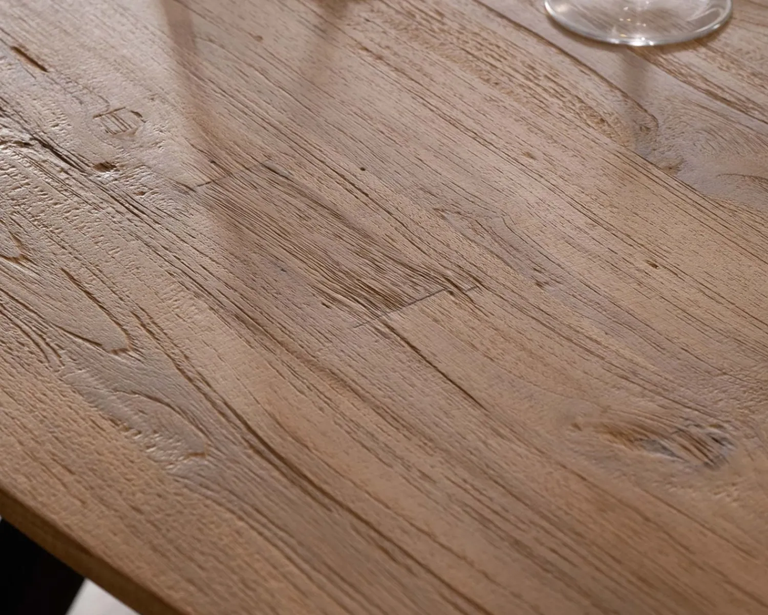 Meuble House Table de repas bateau en teck recyclé et pieds mikado "Bahia" 200 cm Online