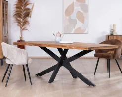 Meuble House Table de repas contemporaine en bois 200 cm