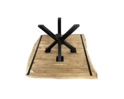 Meuble House Table de repas en acacia et pieds mikado