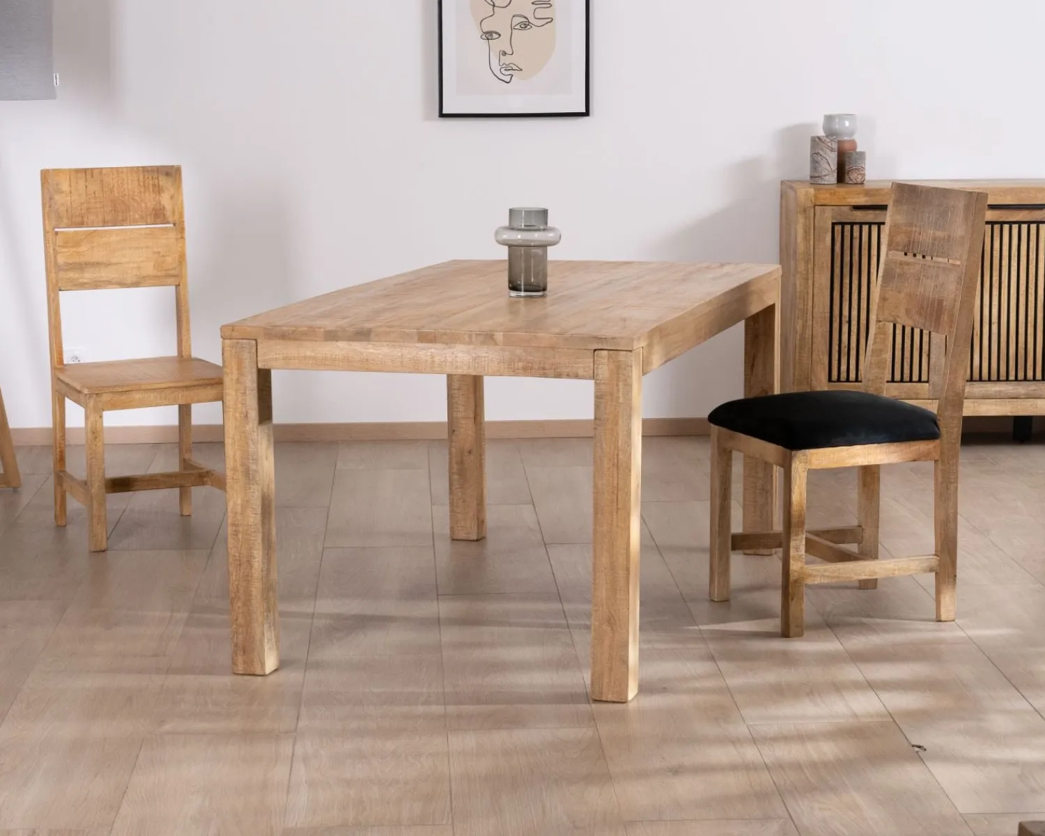 Meuble House Table de repas en manguier 160 x 90 cm "Manoha" Online