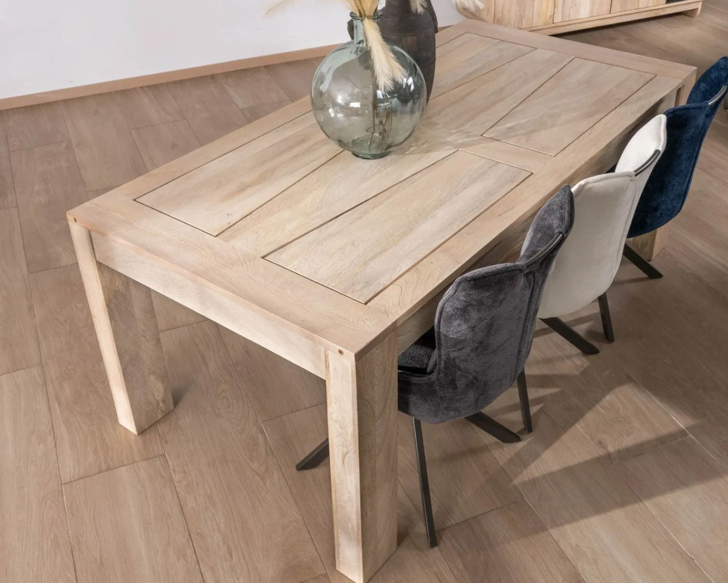 Meuble House Table de repas extensible 200 à 290 cm en manguier "Jappy"