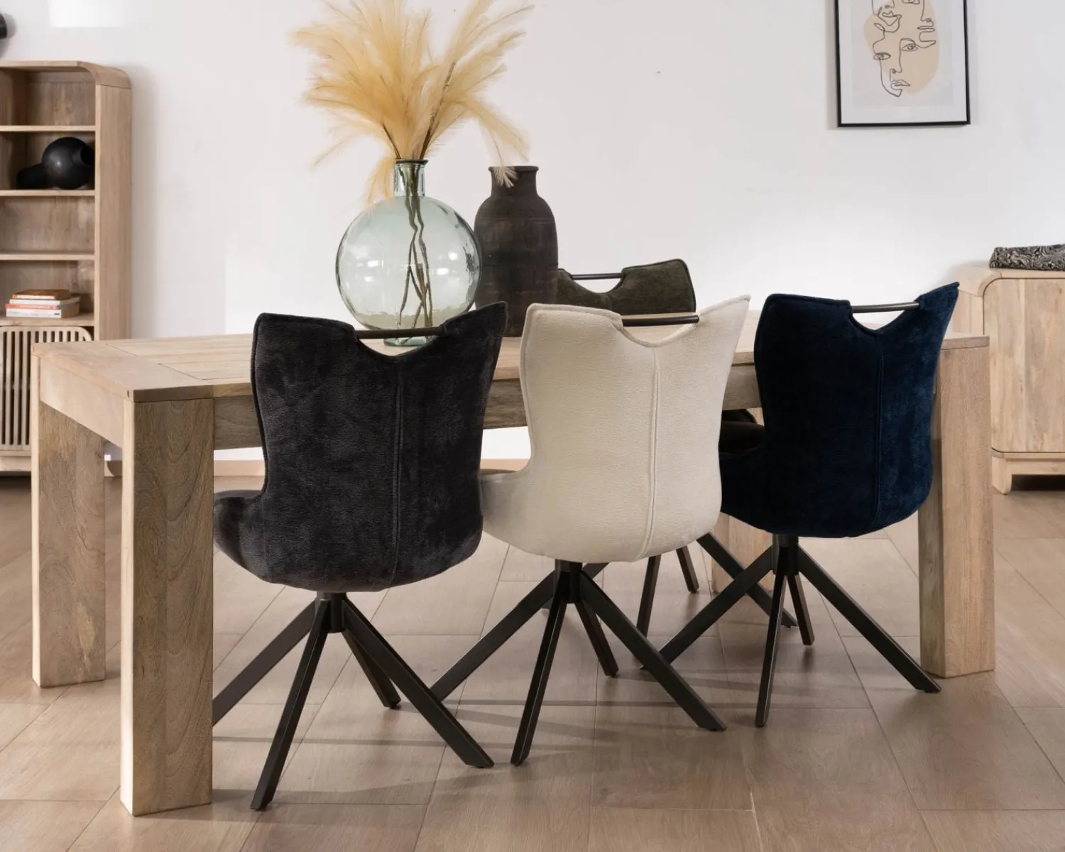 Meuble House Table de repas extensible 200 à 290 cm en manguier "Jappy"