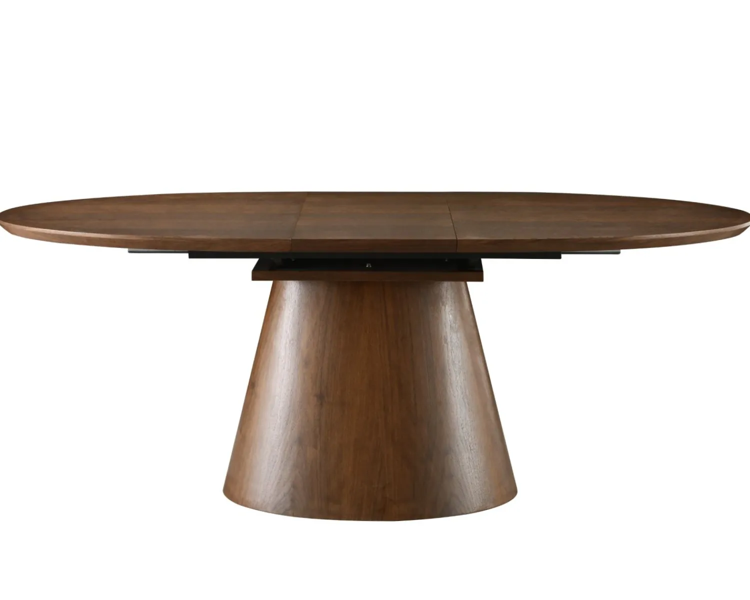 Meuble House Table de repas extensible 160–200 cm teinte noyer "Oria" forme ovale Online
