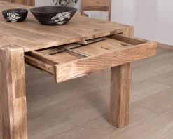 Meuble House Table de repas extensible en palissandre