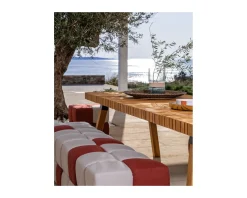 Meuble House Table de repas extérieure en teck massif 200 cm