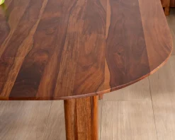Meuble House Table de salle à manger carrée en palissandre 