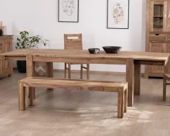 Meuble House Table de salle à manger extensible en palissandre