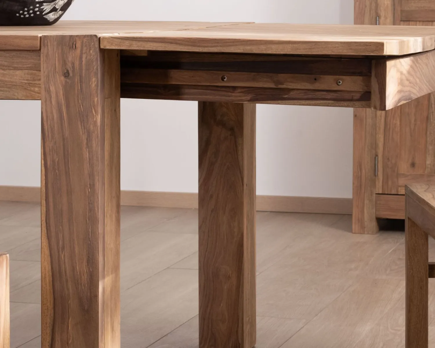 Meuble House Table de salle à manger extensible en palissandre "Kalanohé" 160 cm Hot