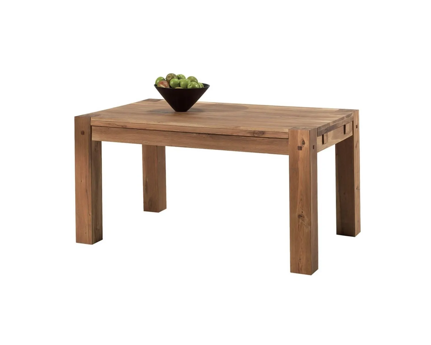 Meuble House Table de salle à manger "Lodge Casita" 150cm en chêne massif huilé Hot