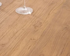 Meuble House Table de salle à manger ovale en teck naturel