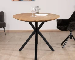 Meuble House Table de salle à manger ovale en teck naturel