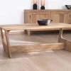 Meuble House Table de salon épurée en manguier naturel "Maestro" 110 cm Clearance