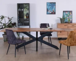Meuble House Table en acacia avec extensions 180-260cm 