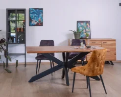 Meuble House Table en acacia avec extensions 180-260cm 