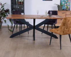 Meuble House Table en acacia avec extensions 180-260cm 