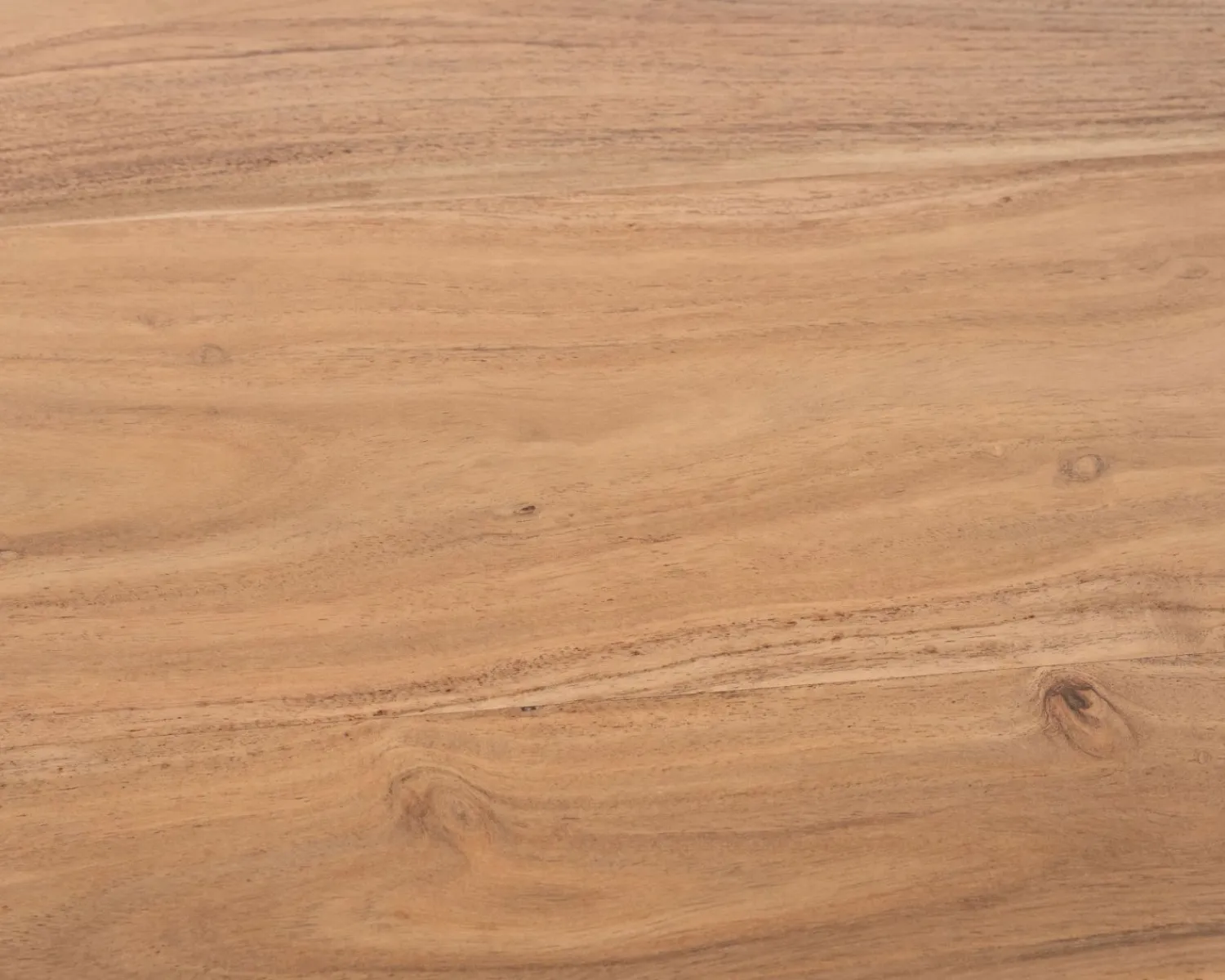 Meuble House Table ronde en acacia style rétro "Boomer" diamètre 100 cm Discount